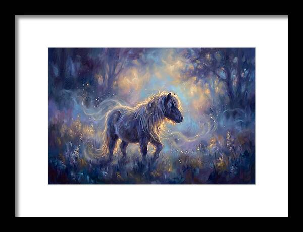 Pony In Enchanted Forest