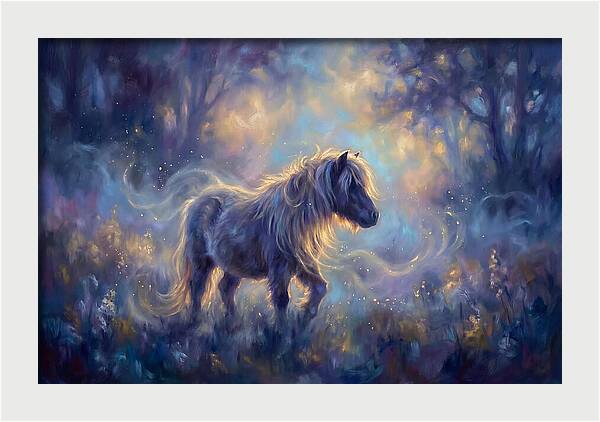 Pony In Enchanted Forest