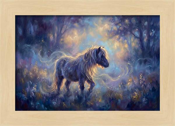 Pony In Enchanted Forest