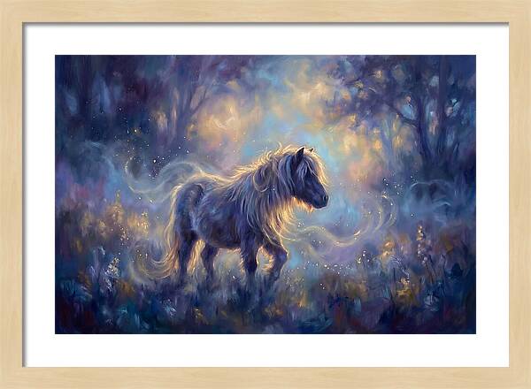 Pony In Enchanted Forest
