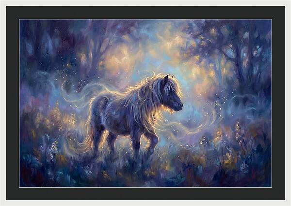 Pony In Enchanted Forest