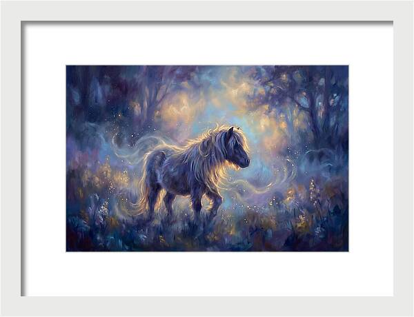 Pony In Enchanted Forest
