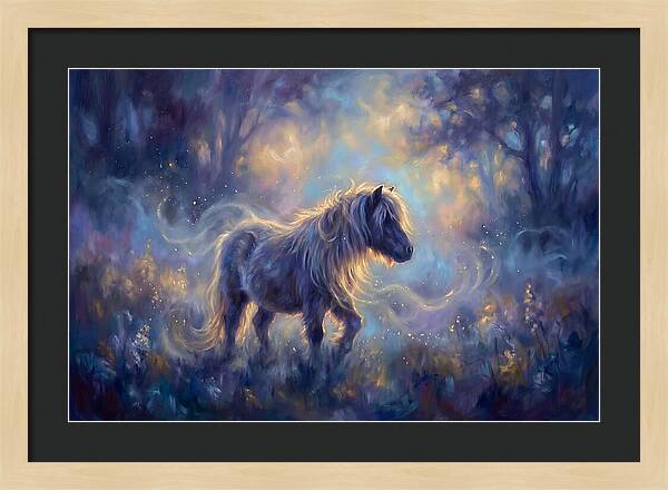 Pony In Enchanted Forest