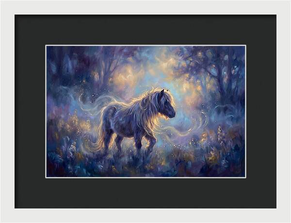 Pony In Enchanted Forest