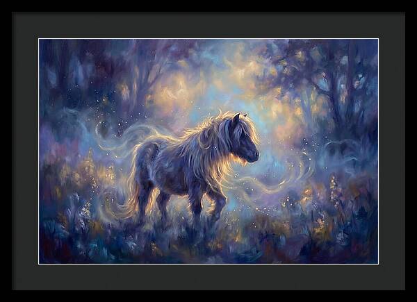 Pony In Enchanted Forest