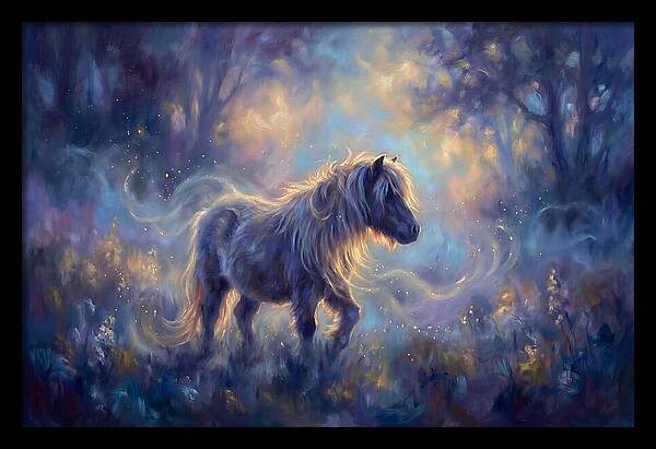 Pony In Enchanted Forest