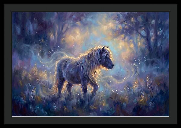 Pony In Enchanted Forest