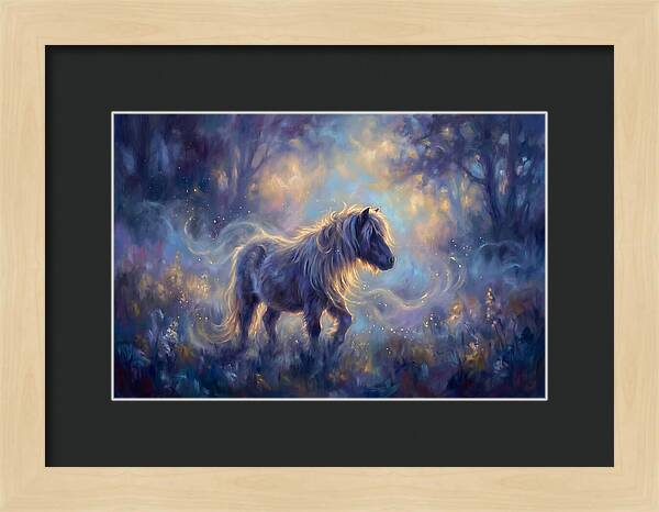 Pony In Enchanted Forest