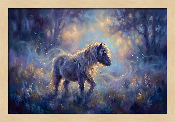Pony In Enchanted Forest