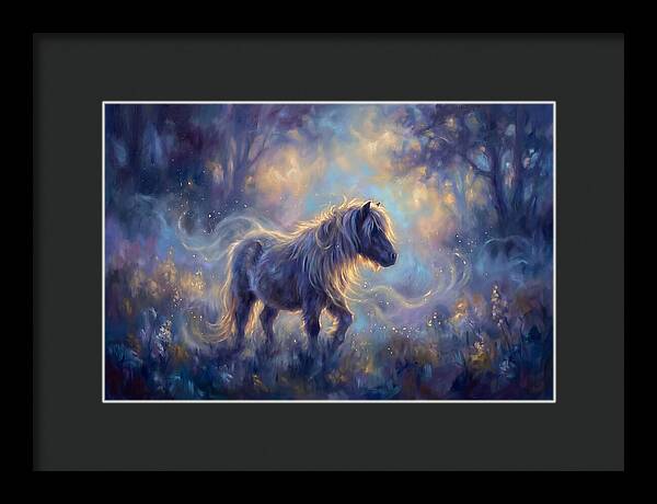 Pony In Enchanted Forest