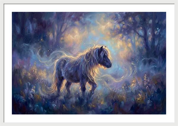 Pony In Enchanted Forest