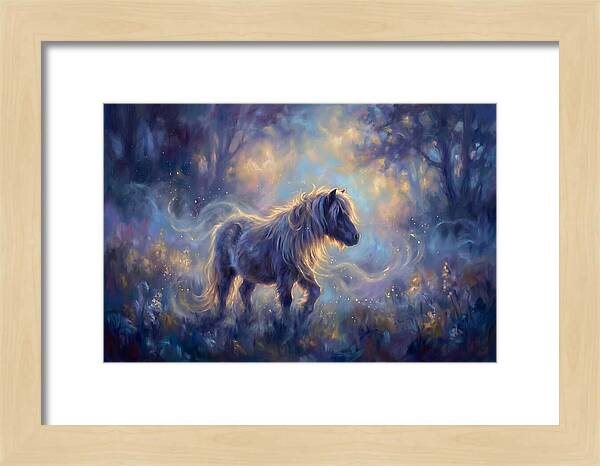 Pony In Enchanted Forest