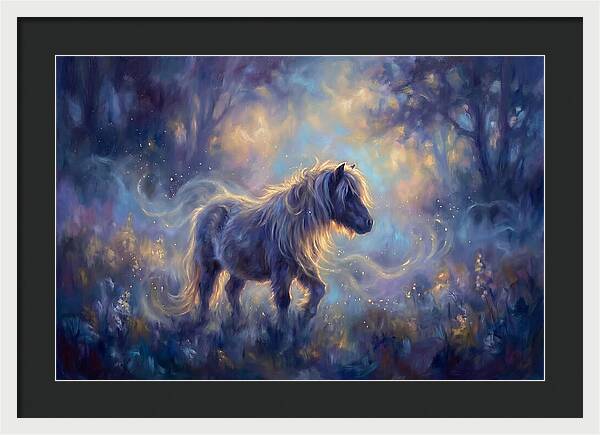 Pony In Enchanted Forest