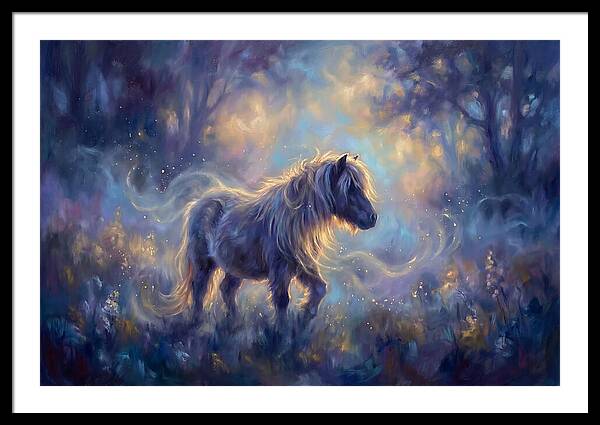Pony In Enchanted Forest