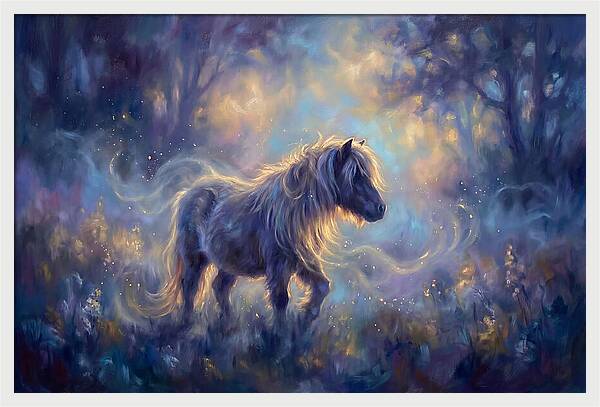 Pony In Enchanted Forest