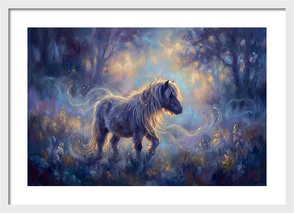 Pony In Enchanted Forest
