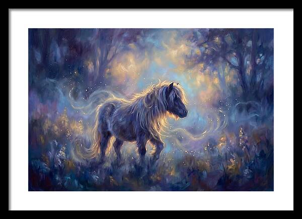 Pony In Enchanted Forest