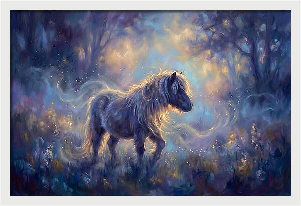 Pony In Enchanted Forest