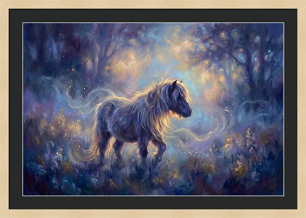 Pony In Enchanted Forest