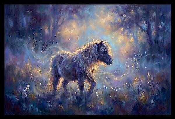 Pony In Enchanted Forest