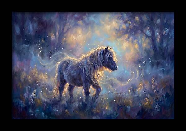 Pony In Enchanted Forest