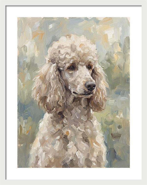 Poodle In Natural Light