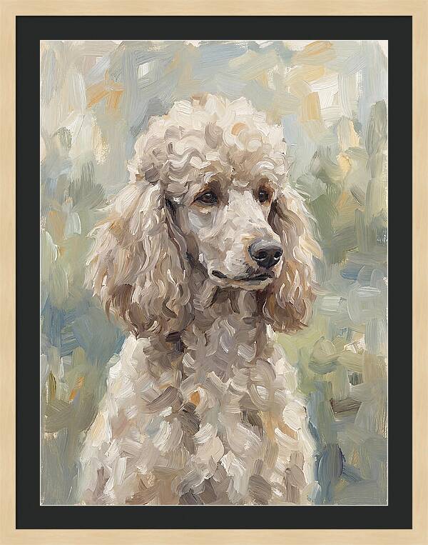 Poodle In Natural Light