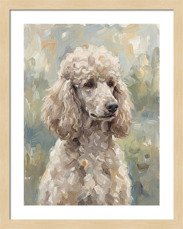 Poodle In Natural Light