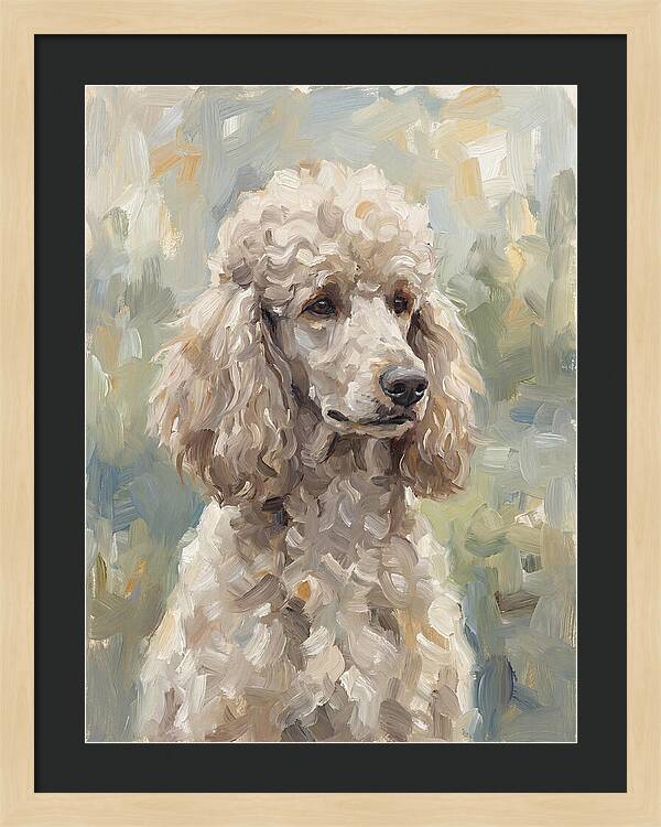 Poodle In Natural Light