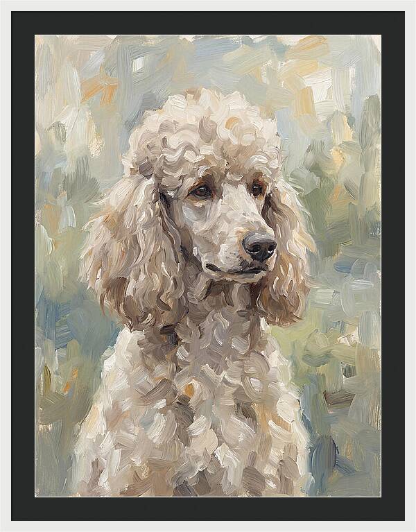Poodle In Natural Light