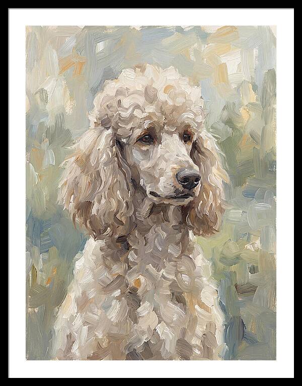 Poodle In Natural Light