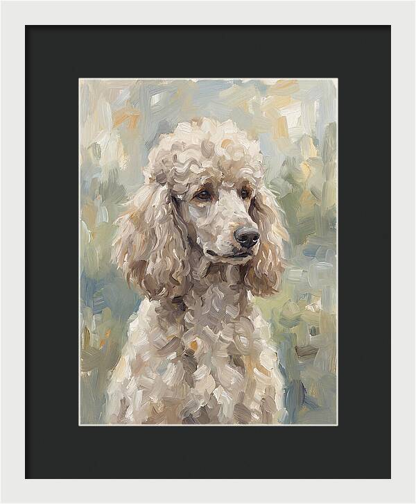 Poodle In Natural Light