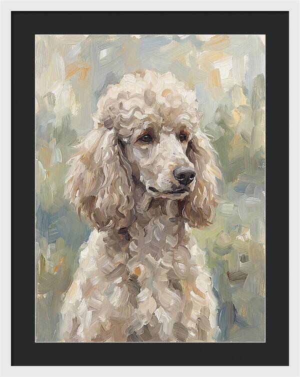 Poodle In Natural Light