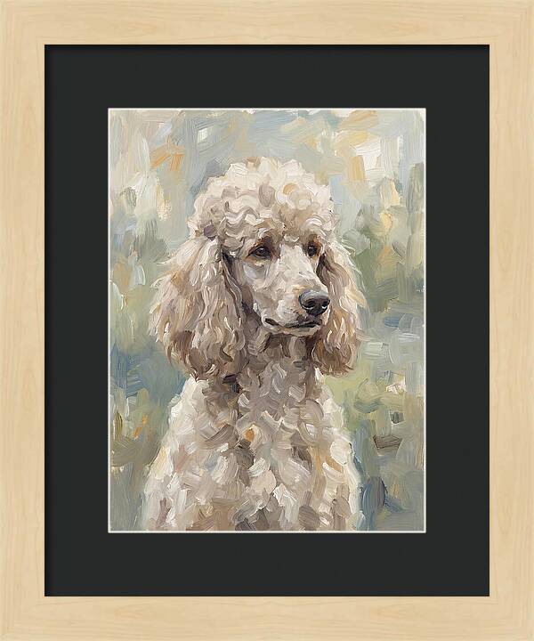 Poodle In Natural Light