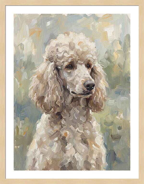 Poodle In Natural Light