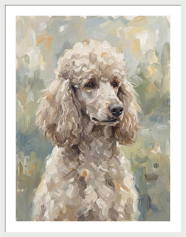 Poodle In Natural Light