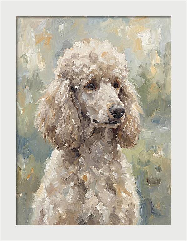 Poodle In Natural Light