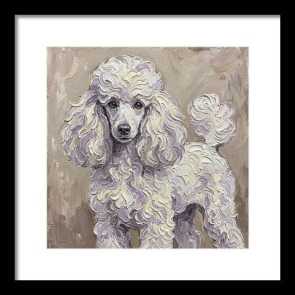 Poodle In Soft Hues