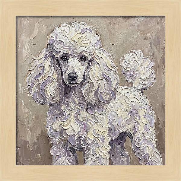 Poodle In Soft Hues