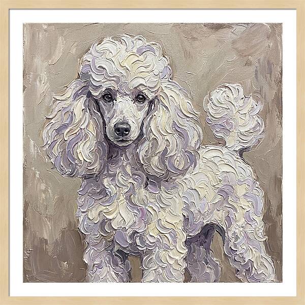 Poodle In Soft Hues