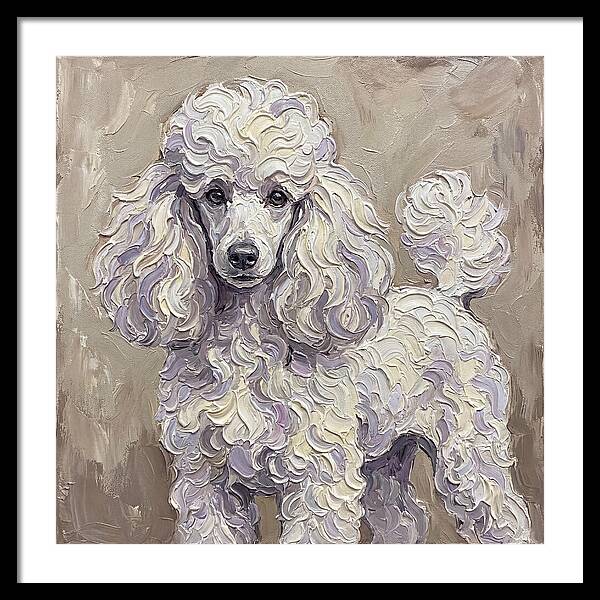 Poodle In Soft Hues