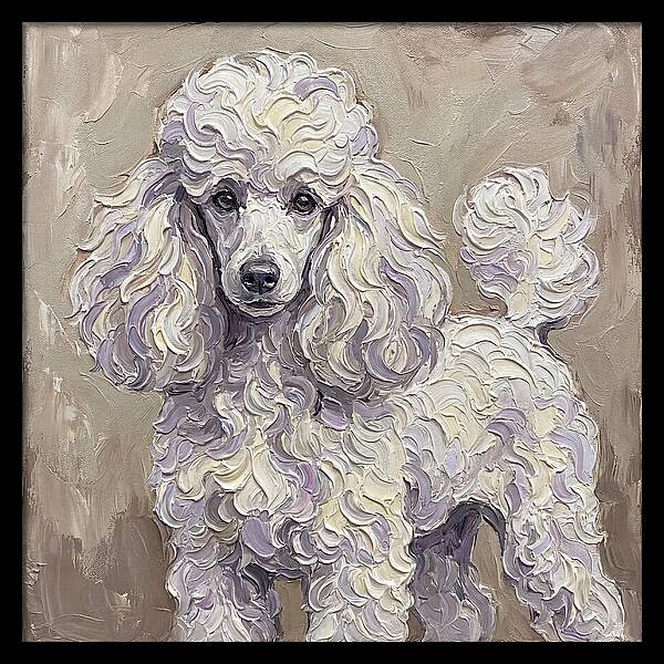 Poodle In Soft Hues