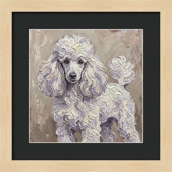 Poodle In Soft Hues