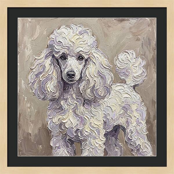Poodle In Soft Hues