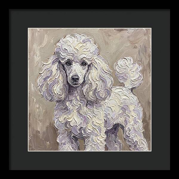 Poodle In Soft Hues
