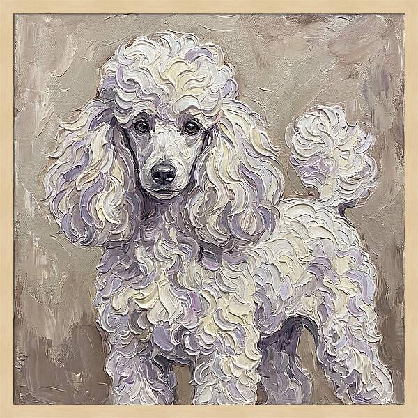 Poodle In Soft Hues