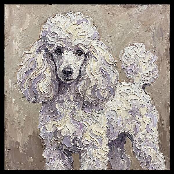Poodle In Soft Hues