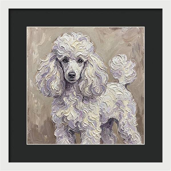 Poodle In Soft Hues