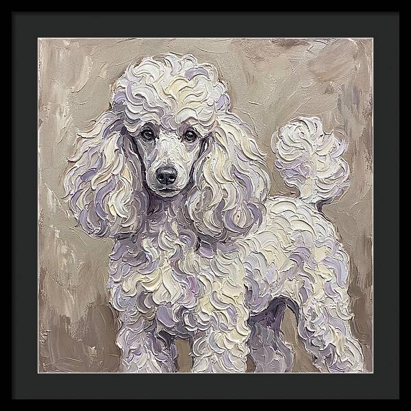 Poodle In Soft Hues