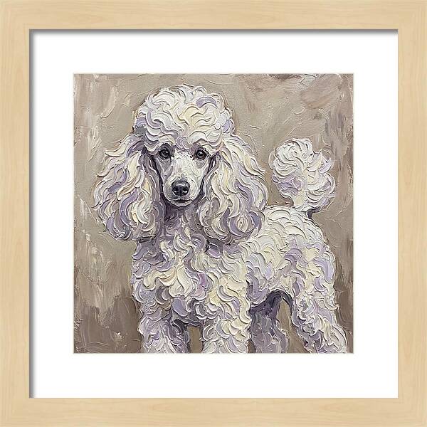 Poodle In Soft Hues